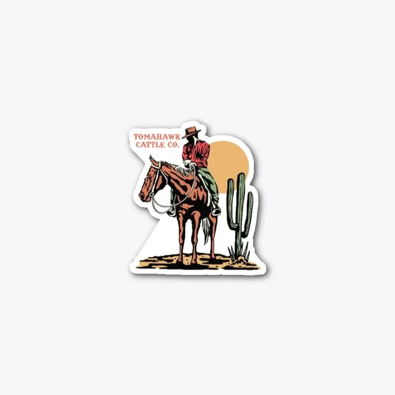 Tomahawk Cattle Co. Sticker 